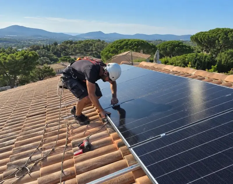 Installateur panneaux solaires Villars-en-Pons — pose photovoltaïque sur toiture