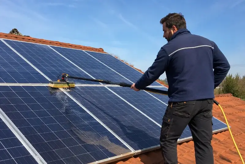 Nettoyage et entretien de panneaux solaires à Villars-en-Pons